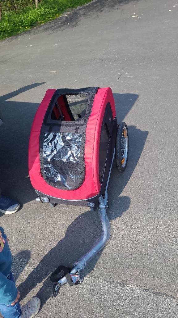 TRIXIE dog trailer for bicycles