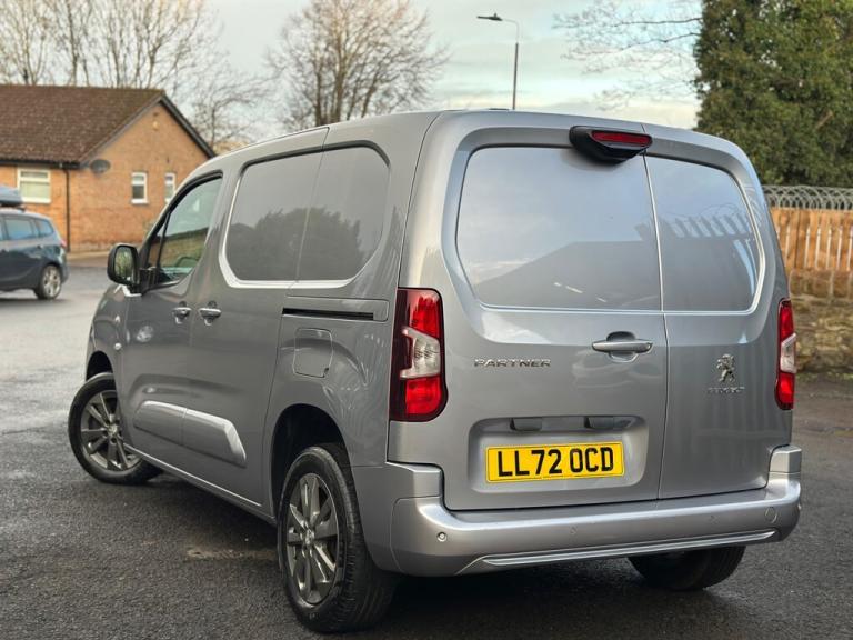 2022 Peugeot Partner 1.5 BlueHDi 1000 Asphalt Premium Standard Panel Van 5dr Diesel Manual SWB E ...