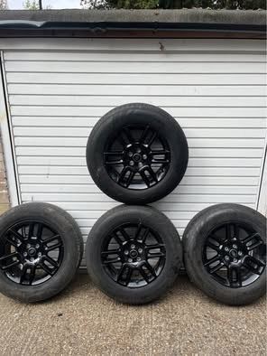 LAND ROVER DEFENDER  4x Alloy Wheel 255/65/19 CONTINENTAL NEW TYRE 255 65 19