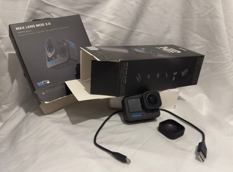 GoPro Hero 12 Black + 2.0 Max Lens Mod