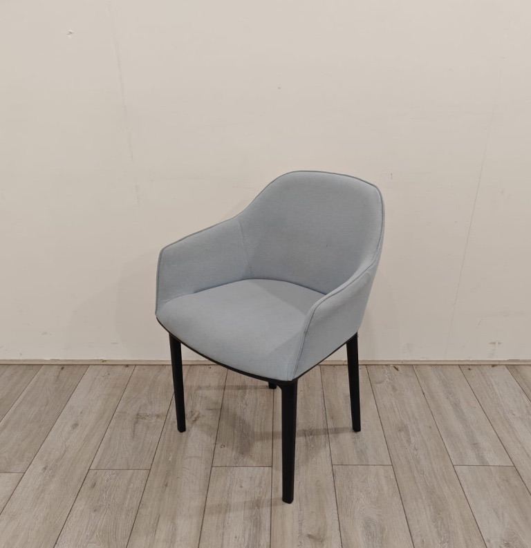 Vitra Softshell Chair Baby Blue Bouroullec £240 + VAT – 75% Saving
