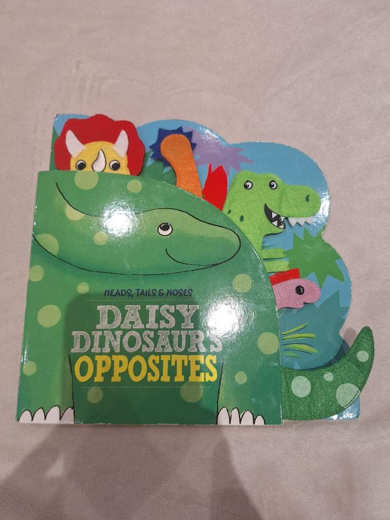 Heads, Tails & Noses Daisy Dinosaurs Opposites Board Book 