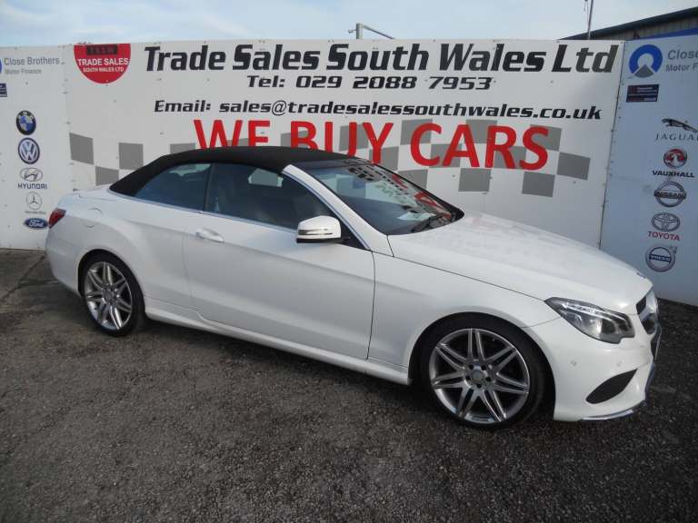 2016 Mercedes-Benz E Class E350 BlueTEC AMG Line 2dr 9G-Tronic CONVERTIBLE Diesel Automatic