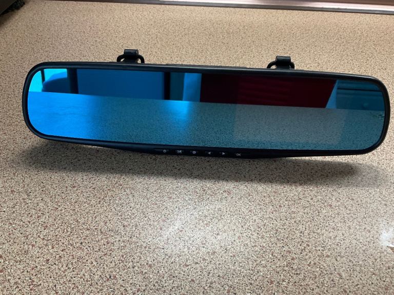 Dash camera for rear view mirror 