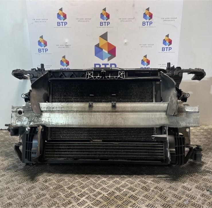 AUDI A1 RADIATOR PACK WITH SLAM PANEL CRASH BAR 1.6 TDI DIESEL 8X 2013