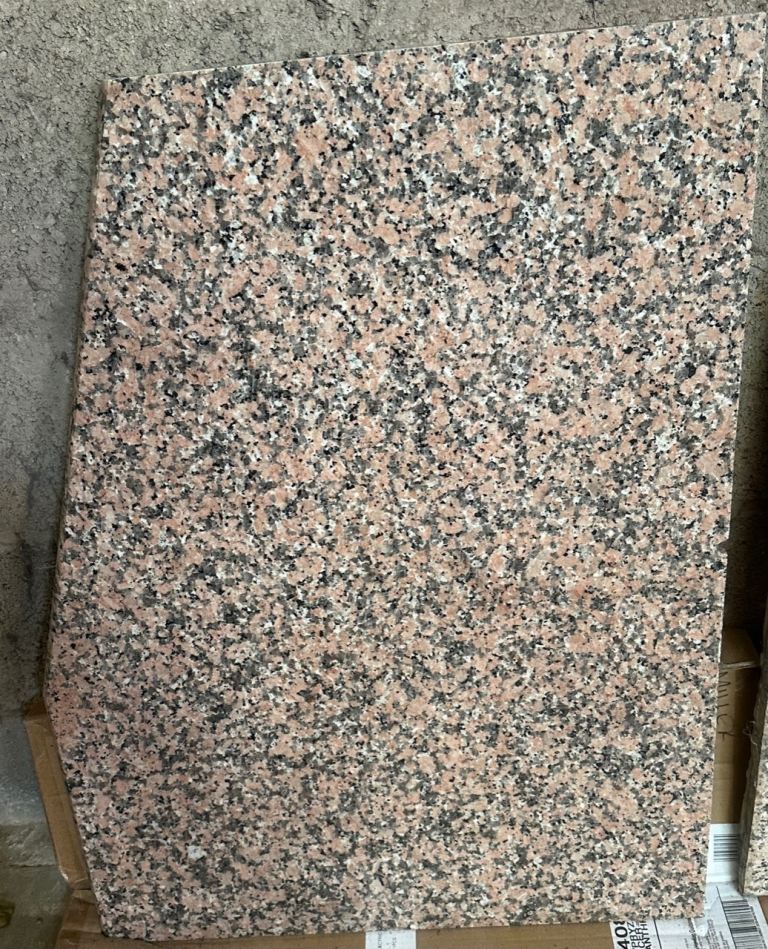 Polished Granite Pinky/Grey Work Surface Interior/Exterior uses