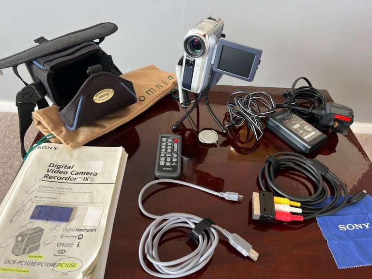 Sony Handycam Video and Digital Camera PC105E price reduced to £75