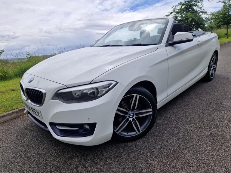 2017 BMW 2 Series 218d [150] Sport 2dr [Nav] CONVERTIBLE Diesel Manual