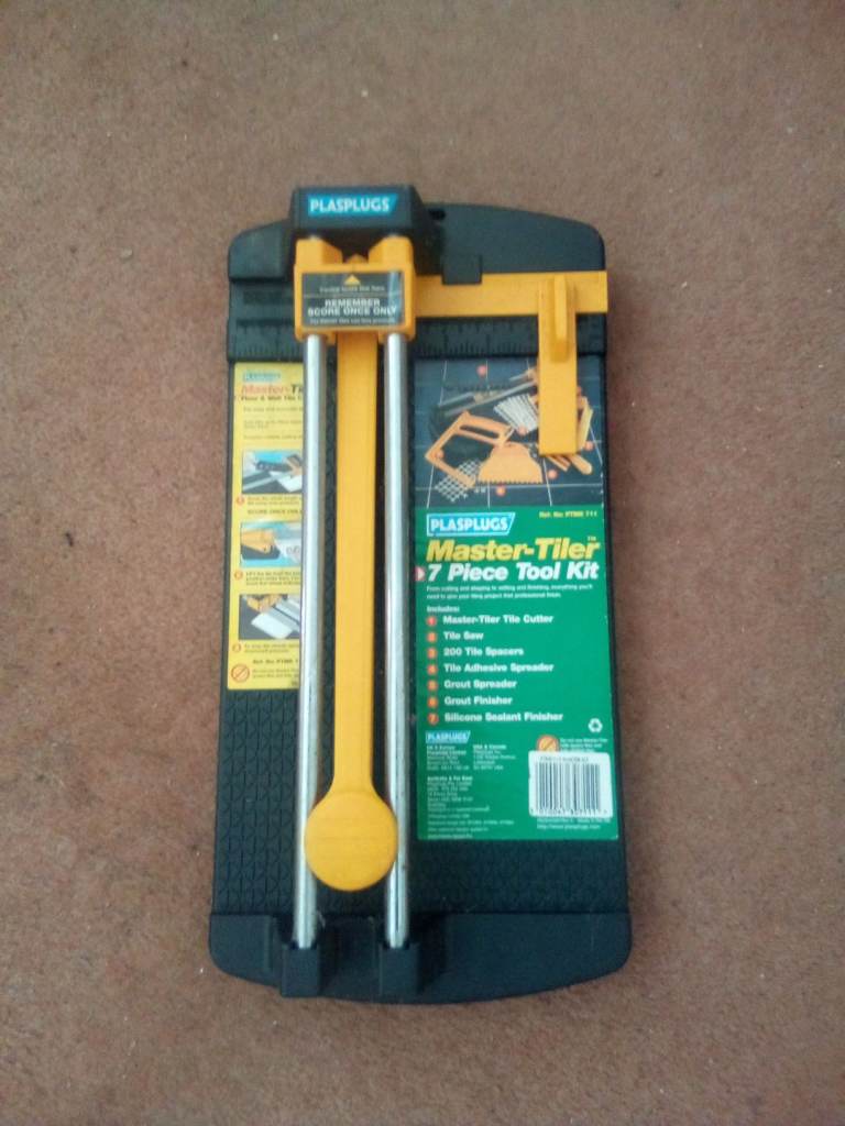 Brand new Tile cutter kit, all the tools you need and underneath