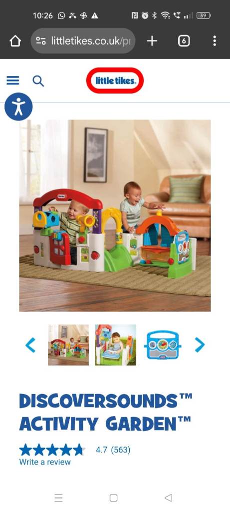 Little Tikes Activity Garden 