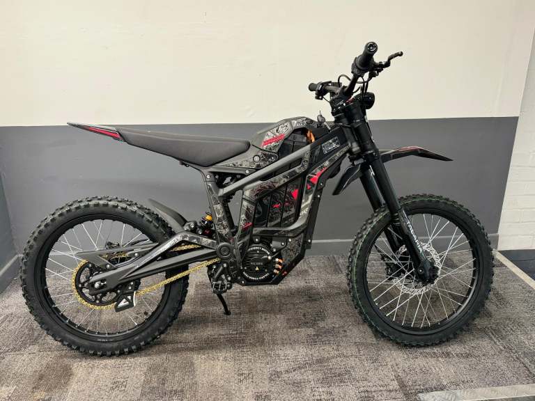 TAlARIA STING R PRO 72V MX5 ELECTRIC DIRT BIKE, SURRON RFN, ELECTRIC MX 