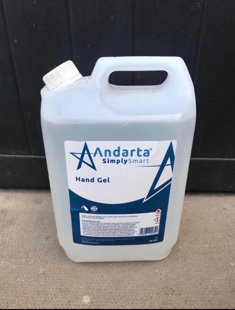 Andarta hand gel 5l