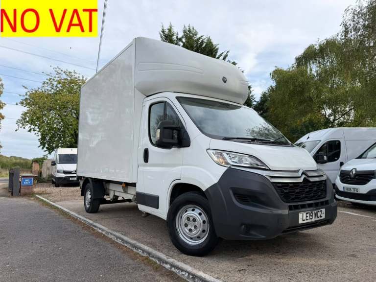 2019 Citroen Relay  2.0 BlueHDi 35 Plus LUTON VAN L3 (NO VAT) CHASSIS CAB Diesel Manual