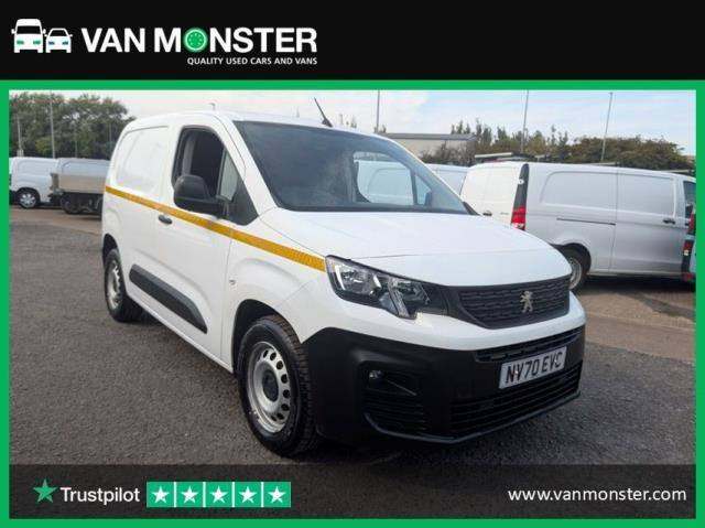 2020 Peugeot Partner 1000 1.5 BlueHDi 100 Grip Van PANEL VAN DIESEL Manual