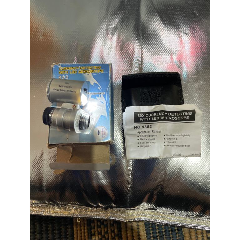 Currency-jewellery microscope 