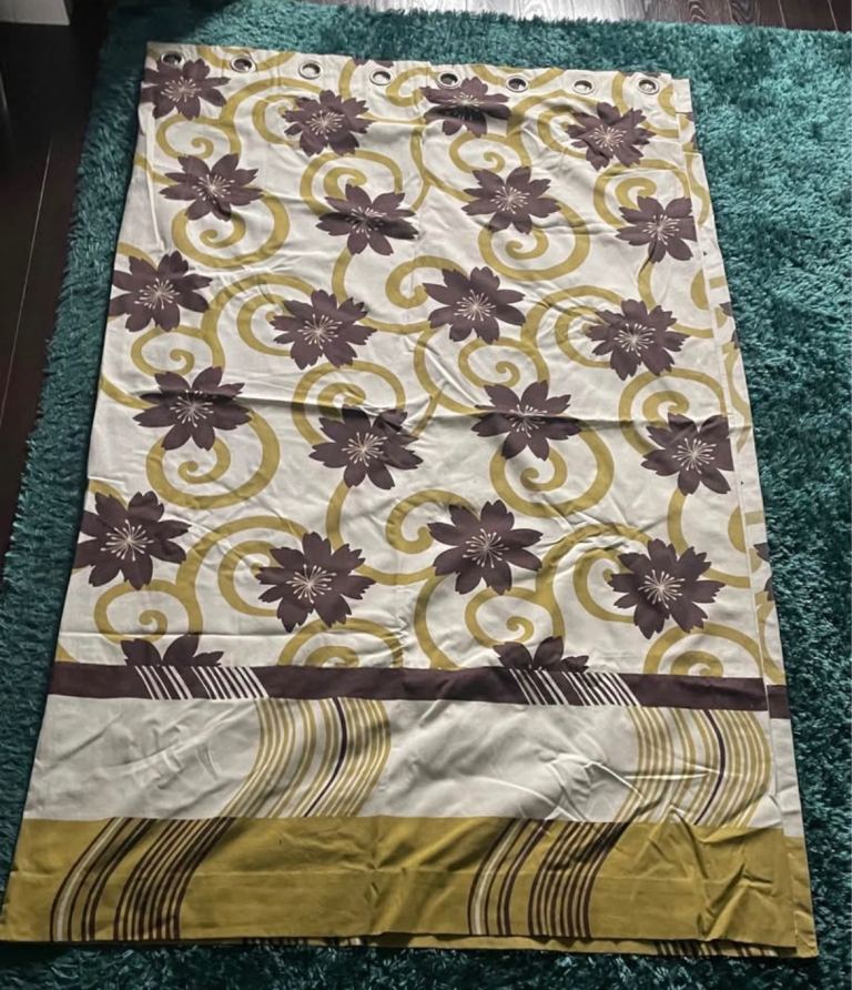 image for Fully lined pair of curtains