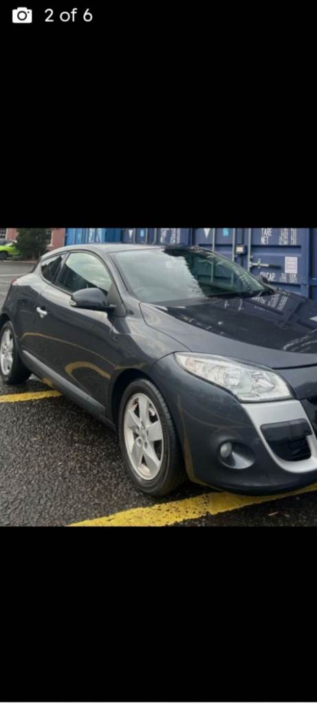 2011 Renault Mégane coupe in excellent running condition.