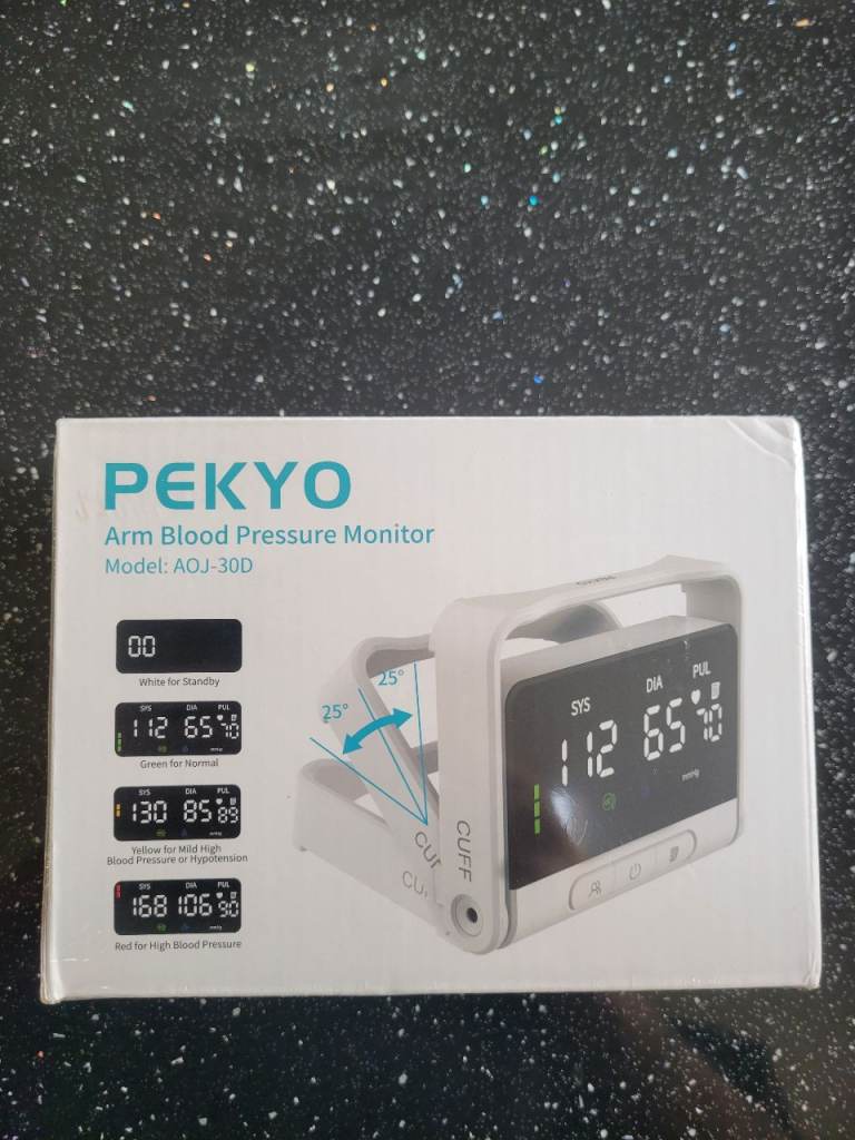 PEKYO ACU-30D Arm Blood Pressure Monitor – Brand New Sealed