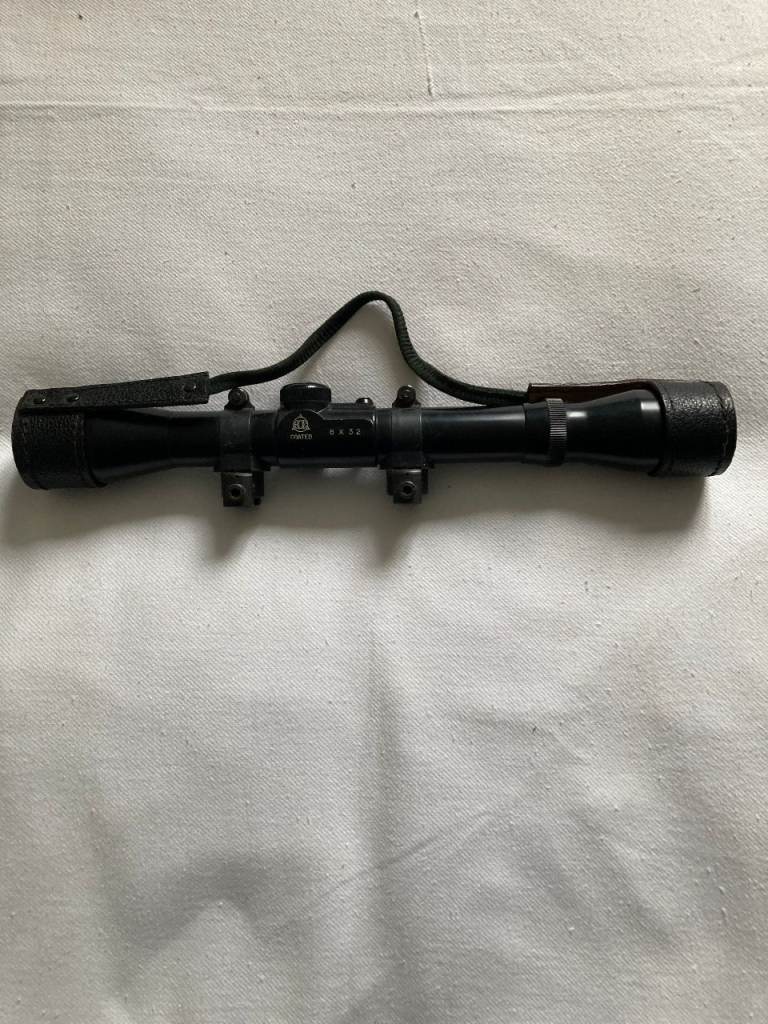 1970s HOC (Hawke Optics Company) .22 Rifle 8x32 Scope/Sight Made in Japan