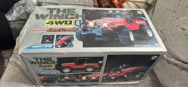 The winch 4wd 4x4 off-road machine