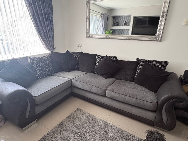 DFS corner sofa and 2 seater sofa 