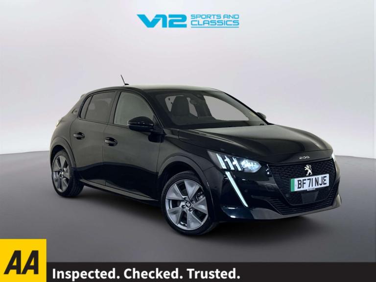 2021 Peugeot E-208 50kWh GT Hatchback 5dr Electric Auto (136 ps) Hatchback Electric Automatic