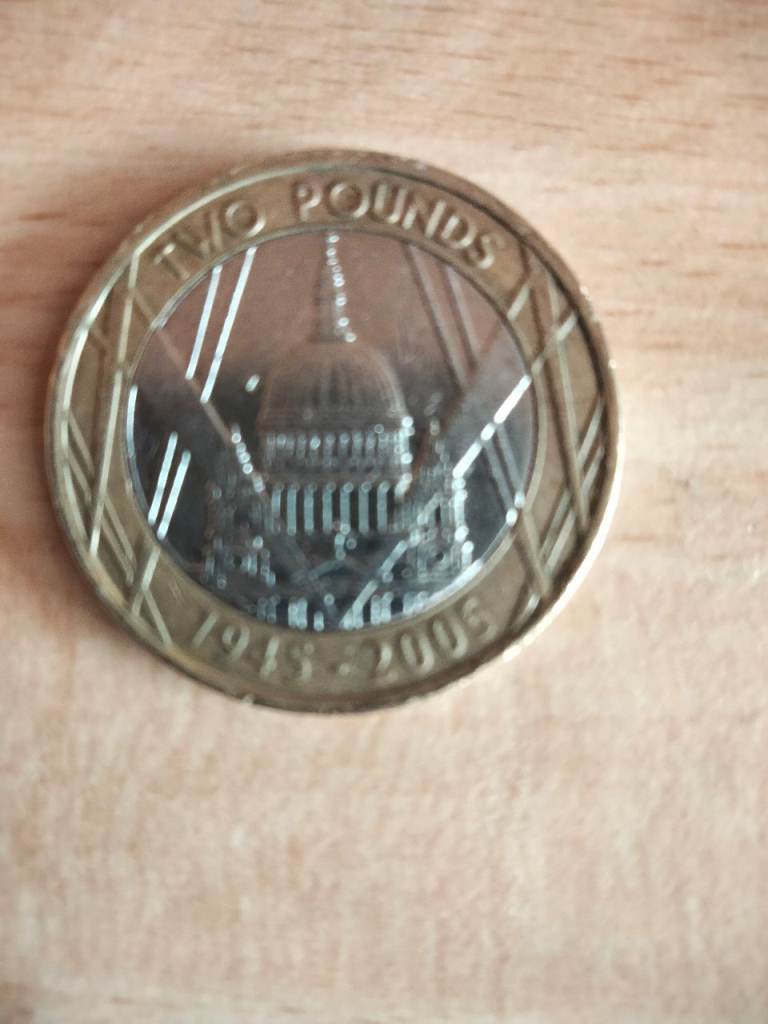 A 2005 St Paul's Cathedral 1945 - 2005 £2 Coin