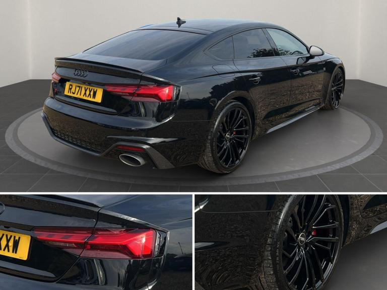 2022 Audi RS5 2.9 TFSI V6 Carbon Black Sportback Tiptronic quattro Euro 6 (s/s) 5dr HATCHBACK Pet...