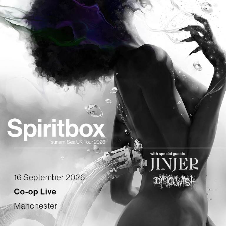 Spiritbox tour Tickets - Co-op Live Manchester