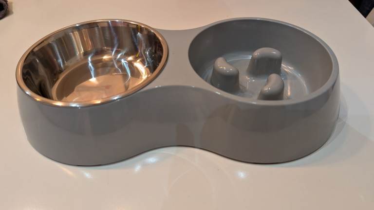 Dog bowl.