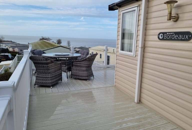 Caravan in New Quay, West Wales - Amazing Sea Views
