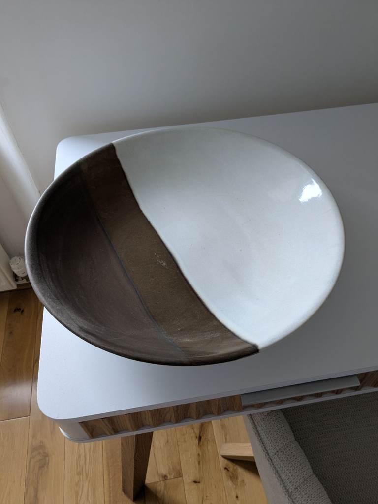 Lovely neutral coloured ceramic dish