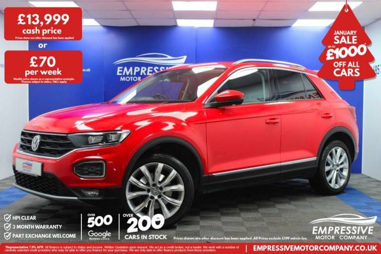 2019 19 VOLKSWAGEN T-ROC 2.0 TDI SEL SUV 5DR DIESEL MANUAL 4MOTION EURO 6 (S/S) 