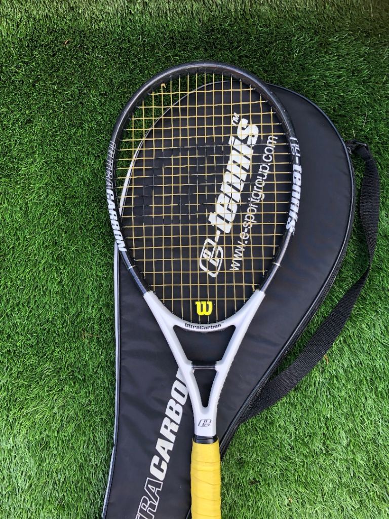 Adult Tennis racket CARBON 