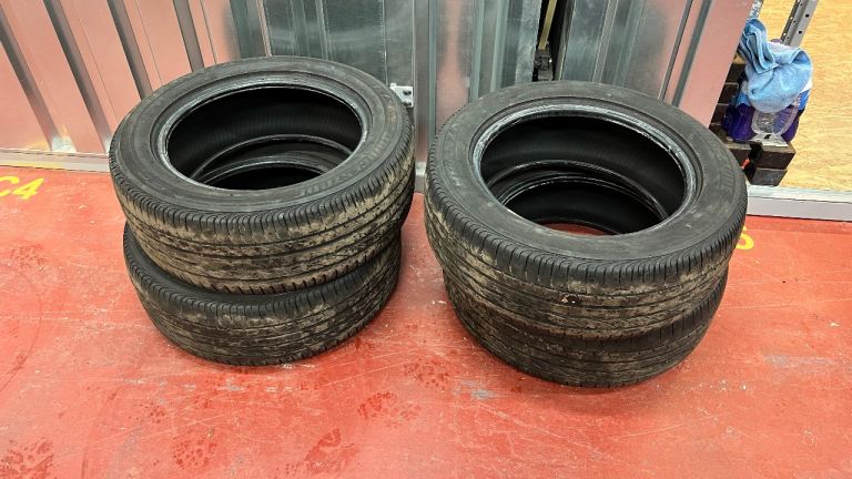 Part worn Bridgestone Turanza Van tyres 235/55R17