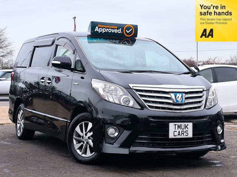2014 Toyota Alphard 2.4 Hybrid Automatic 7 Seats ULEZ Compliant Hatchback Petrol/Electric Hybrid ...