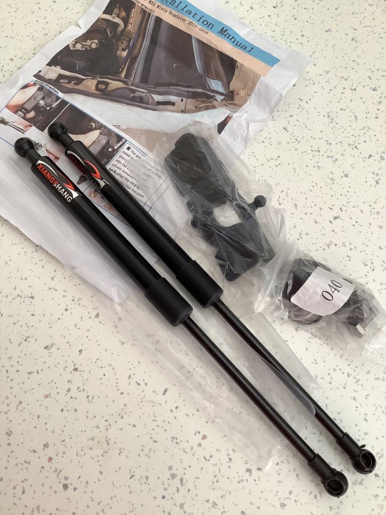 New MK 4 Mazda mx5 bonnet strut