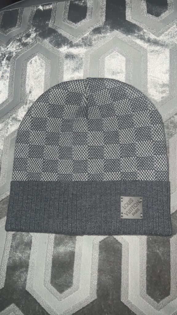 Grey LV Beanie 