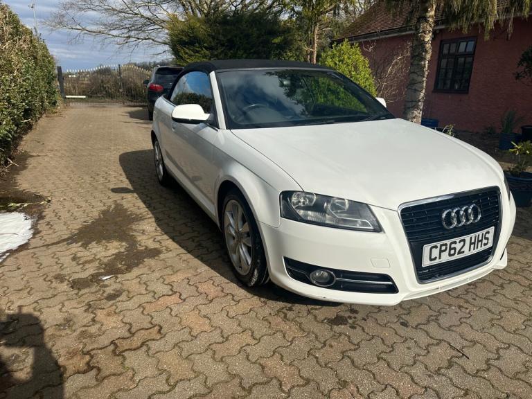 2012 AUDI A3 1.6TDI SORT 2DR WHITE 
