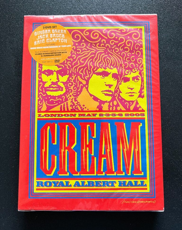 Cream Royal Albert Hall 2005 Concert DVD - New, Sealed