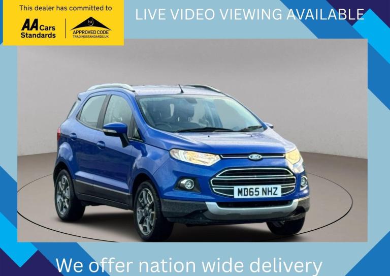 2015 Ford Ecosport 1.5 TDCi Titanium 2WD Euro 6 5dr HATCHBACK Diesel Manual