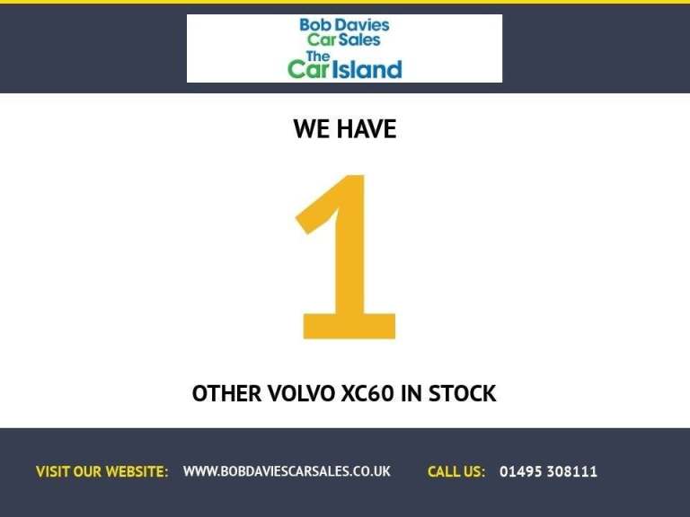 2017 67 VOLVO XC60 2.0 D4 SE NAV SUV 5DR DIESEL MANUAL EURO 6 (S/S) (190 PS) DIE