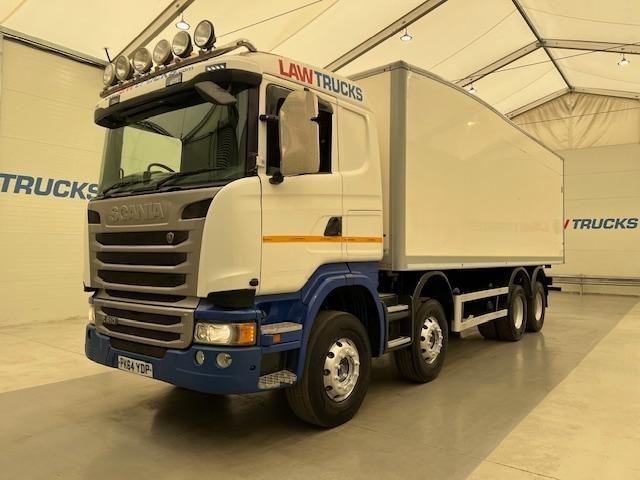 Scania R410 8x4 Sleeper Cab Box Van