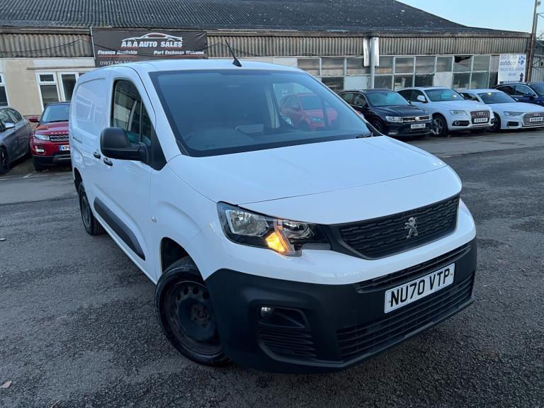 2020 Peugeot Partner 850 1.5 BlueHDi 100 Professional Crew Van PANEL VAN Diesel Manual