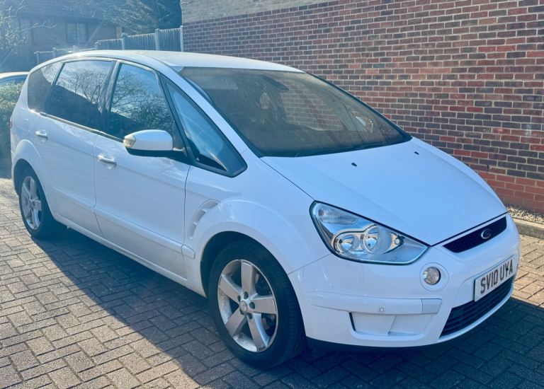 10 PLATE FORD S MAX TITANIUM MODEL 2.0 TDCI 7 SEATER WHITE MANUAL