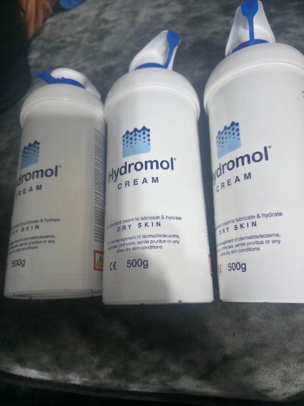 3 x Hydromol Cream 500g 