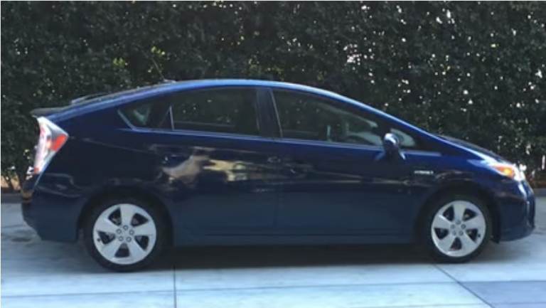 Breaking toyota prius hybrid 
