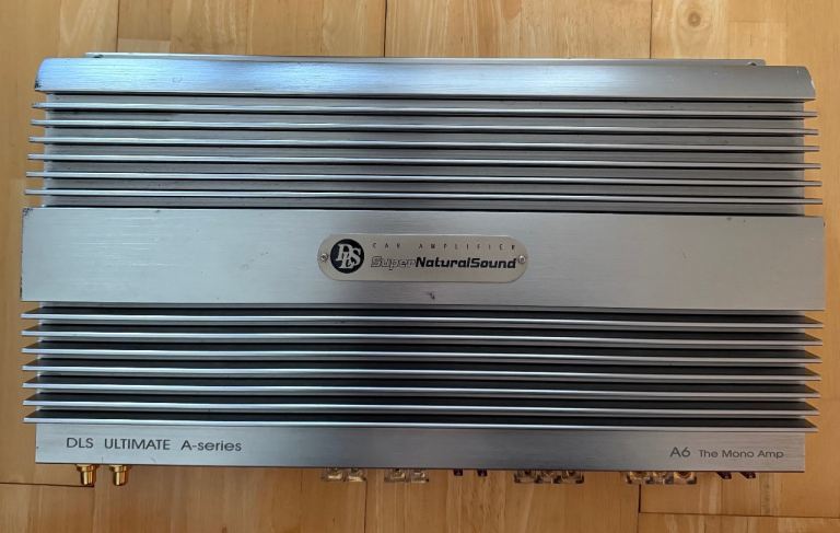 DLS Ultimate A6 — a high-end mono car amplifier 870W RMS