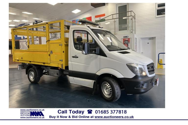 2019 Mercedes-Benz Sprinter 314 2.2CDI 143PS MWB CAGED TIPPER C/W TOOLBOX (EURO 6) --------------...