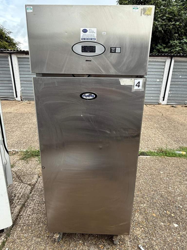 Commercial foster single door fridge fully serviced cafe shop restaurant 